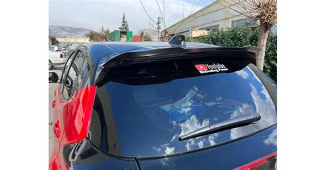 Spoiler Cap Toyota Yaris Mk4 2020 Motordrome Design