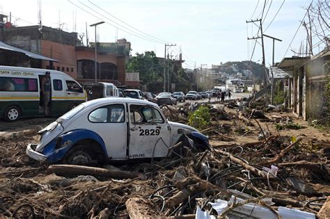 Furac O Deixa Mortos E Dez Desaparecidos Em Acapulco