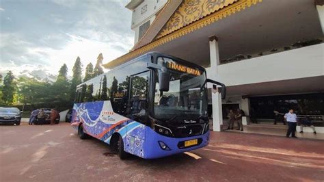 Pemko Tambah 20 Armada Bus Trans Batam Punya Wajah Baru Dengan Motif