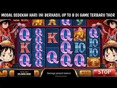 INFO MODAL SEDEKAH HARI INI BERHASIL UP TO B DI THOR BOSS DOMINO