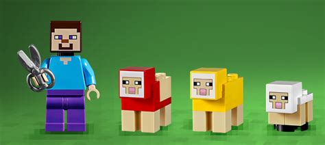 Конструктор LEGO Minecraft (Майнкрафт) 21153 Шерстяная ферма - купить в ...