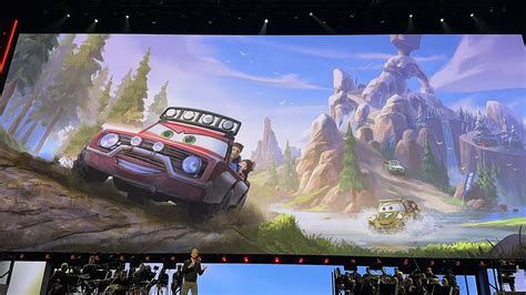 full    cars land announcement  magic kingdom walt disney