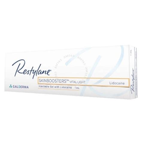 Restylane Skinboosters Vital Light Lidocaine X Ml Reliable Medicare