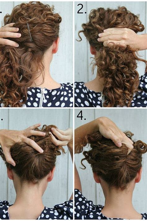 Easy Curly Hairstyles For Girls Atelier Yuwa Ciao Jp