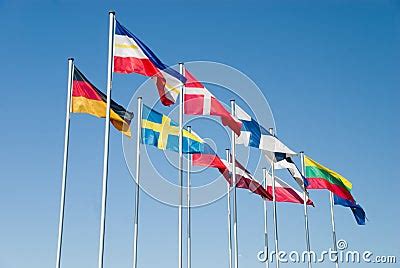 Flags Of Baltic Countries Stock Photos - Image: 5393933