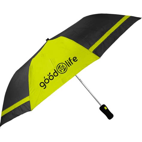 Promotional Shed Rain Wedge Jr Auto Open Compact Umbrellas