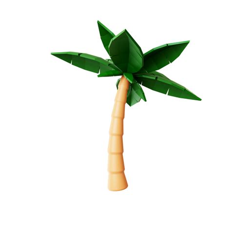 Palm Tree 3d Illustration 10833626 PNG