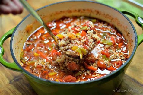 Stuffed Pepper Soup Southern Plate