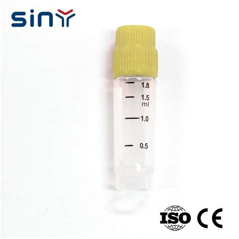 Cryogenic Cryotube Cryovial Tubes External Thread