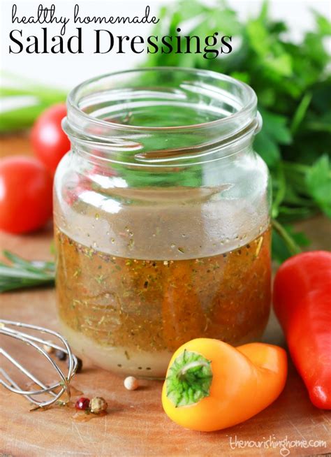 Our Favorite Healthy Salad Dressings Gf The Nourishing Home