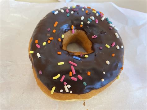 Dunkin Donuts Chocolate Frosted With Sprinkles By Hubfanlover678 On