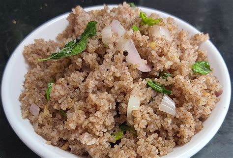 Ragi Upma Recipe My Healthy Breakfast