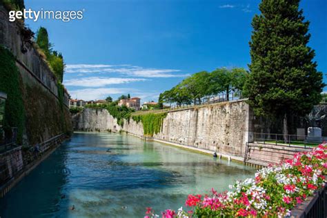 Fortress Wall Peschiera Del Garda Venetia Italy