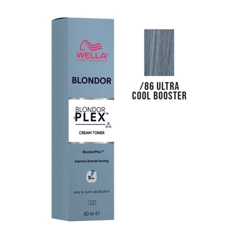 Wella Tinte Blondor PLex Crema Matizadora 60ml 86 Ultra Cool