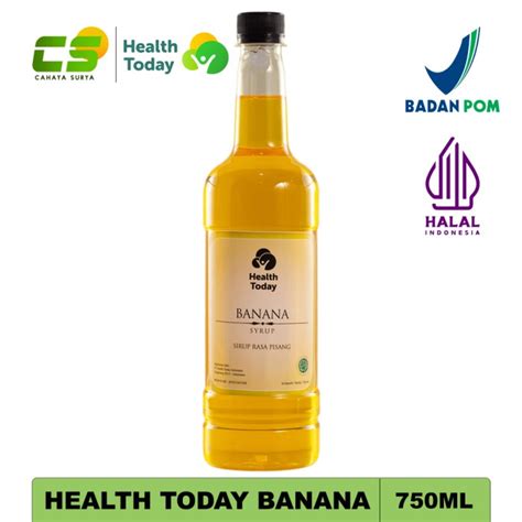 Jual Health Today Syrup Banana Sirup Rasa Pisang Ml Jakarta