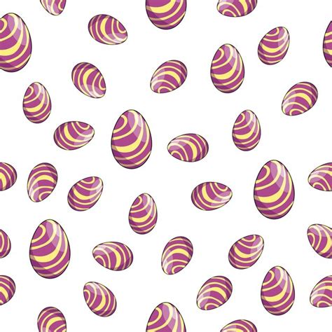 Premium Vector Happy Easter Seamless Pattern With The Image Of A