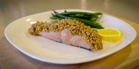 Recipe Walnut Crusted Salmon Fillet PeaceHealth