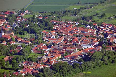 S Mmerda Aus Der Vogelperspektive Dorfkern Von S Mmerda Im Bundesland