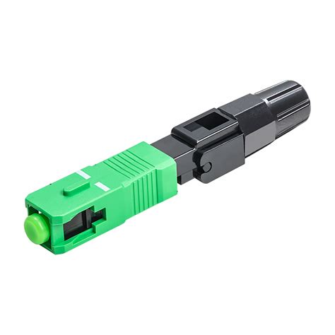 Conectores para Fibra Óptica de Campo SC APC Verde XFF 2RS 10 Peças