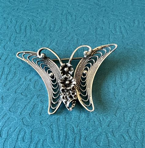 Beautiful Beau Sterling Silver Butterfly Etsy Sterling Silver