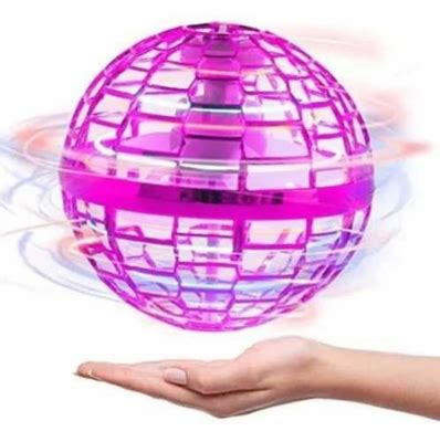 GENERICO Pelota Voladora Esfera Luz Led Rgb Mini Drone Falabella