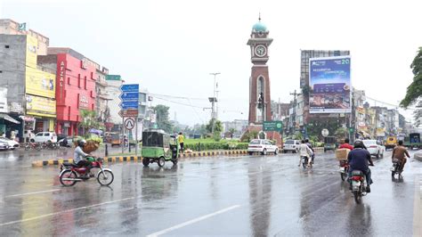 Monsoon Rains With Isolated Heavy Falls Expected In Lahore Punjab