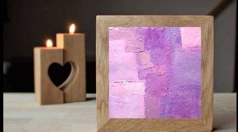 Abstract Painting Original Art Abstract Violet Color Artwork - Etsy