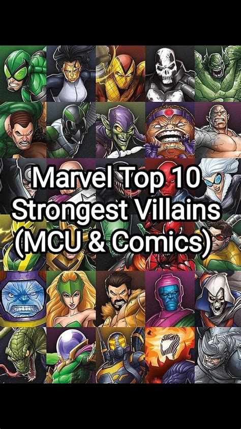 Marvel Top 10 Strongest Villains - One News Page VIDEO