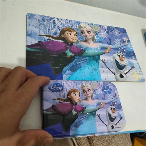 Disney Anna and Elsa original Disney puzzle, Hobbies & Toys, Toys ...