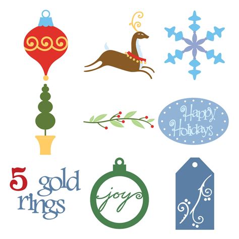 Cricut Joys Of The Season Digital Set