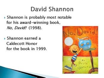 David Shannon Biography PowerPoint by Mr Matthews Teacher Store | TpT