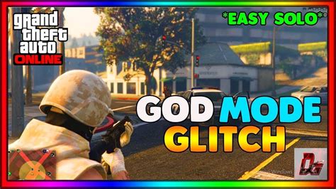 BRAND NEW SOLO GOD MODE GLITCH GTA 5 ONLINE YouTube