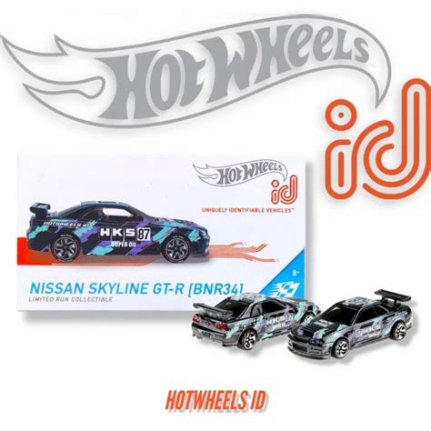 Hotwheels Hot Wheels Caja De Identificación Nissan Skyline GTR R34 Fast