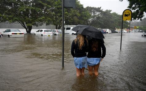 Australia Floods Tens Of Thousands Of People In Sydney Flee Their Homes