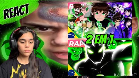 REACT Rap do Ben 10 Omniverse NÃO HAVIA MAIS O BEN Rap do Alien