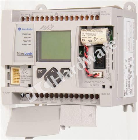 Plc Hardware Allen Bradley 1763 L16bwa Micrologix 1100 Controller 120