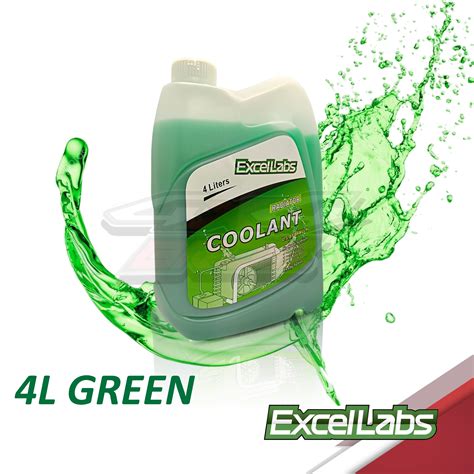 Exellabs Radiator Coolant L Ready To Use Green Blue And Red Lazada Ph