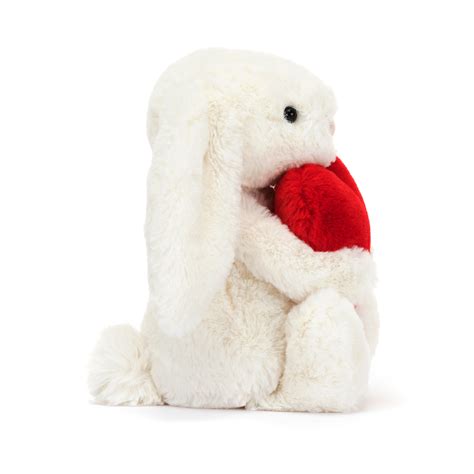 Jellycat Bashful Red Love Heart Bunny Little Limit 1 Modern