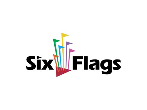 Six flags Logos