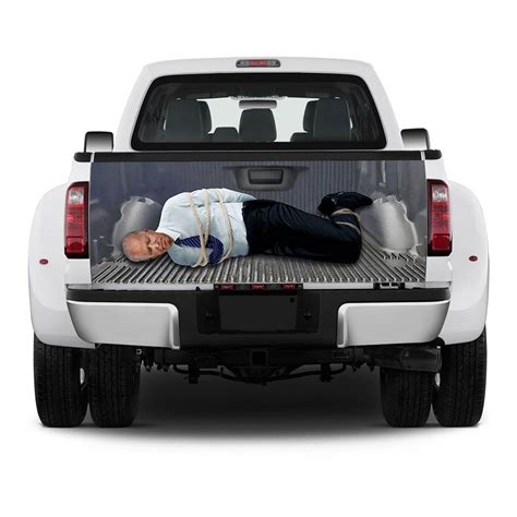 Joe Biden Truck Tailgate Decal Sticker Wrap Trump Save America LNT326TD