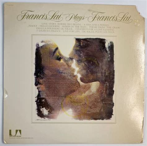 Francis Lai Plays Francis Lai Vinyl Lp United Artists Uas