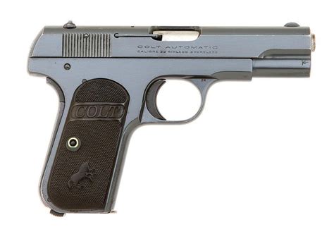 Colt Model 1903 Pocket Hammerless Semi Auto Pistol