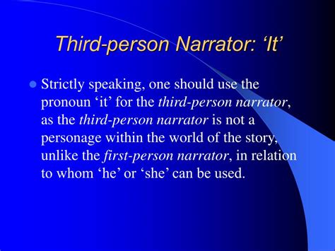 PPT - The Narrator PowerPoint Presentation, free download - ID:691902