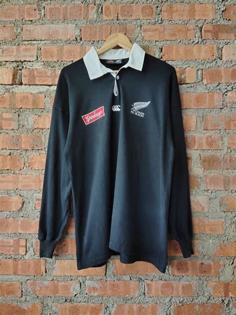 Vintage Vtg Canterbury Steinlager New Zealand All Blacks Rugby Grailed