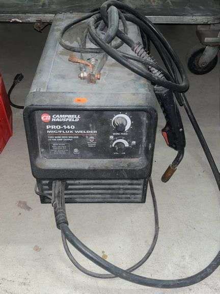 Campbell Hausfeld Pro Mig Flux Welder V O Output