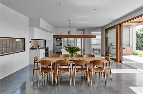 Coastal Home With Burnished Concrete Floor In Torquay Geelong Concrete Grinding