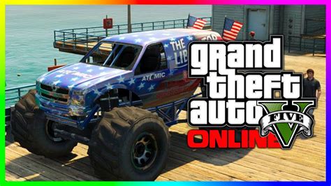 GTA 5 The Liberator Monster Truck Gameplay GTA 5 Independence Day