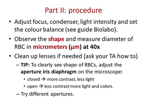 Bio Lab Permeability Of The Red Blood Cell Ppt Video Online