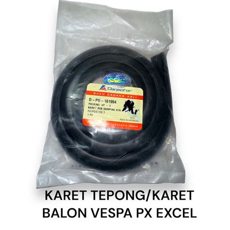 Jual KARET TEPONG KARET BALON VESPA PX EXCLUSIVE EXCEL DANMOTOR