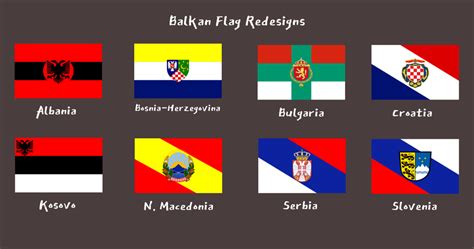 Balkan Flag Redesigns I Try To Include 8 Flags In Each Post So Greece